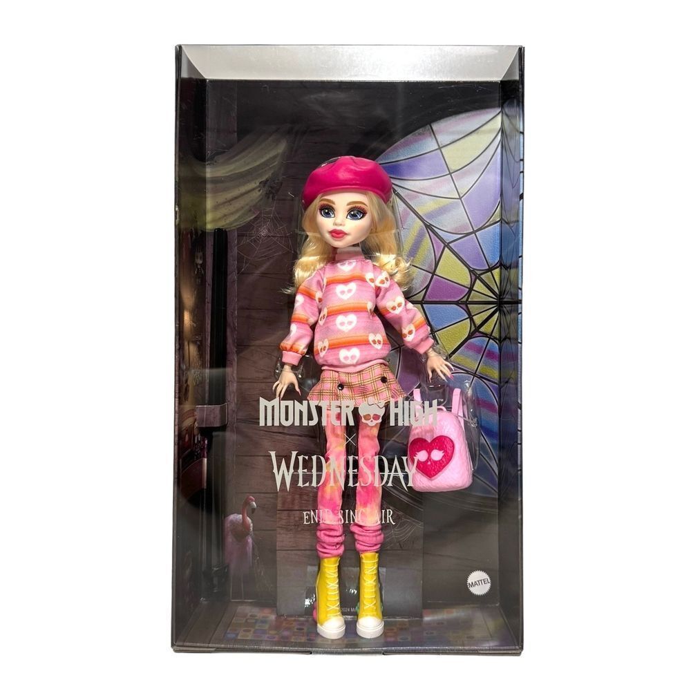 Mattel Monster High X Wednesday Enid Sinclair Addams Family Fashion Doll‎ NEW